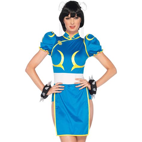 sexy chun li cosplay|Leg Avenue Womens Street Fighter ChunLi Costume